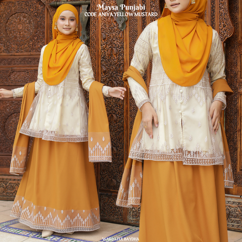 MAYSA Aniya Yellow Mustard