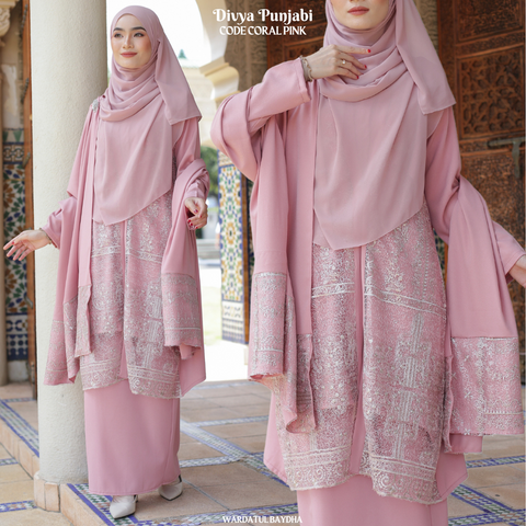 DIVYA - Coral Pink