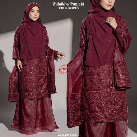 ZULAIKHA 2.0 Burgundy