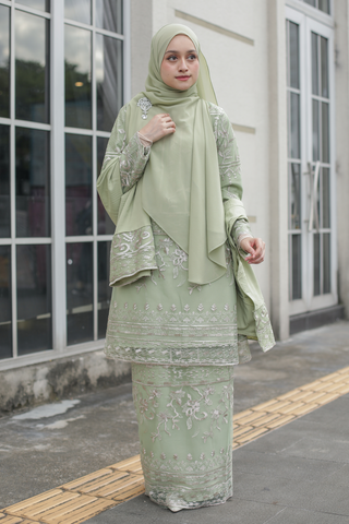 MELATI KURUNG Sage Green