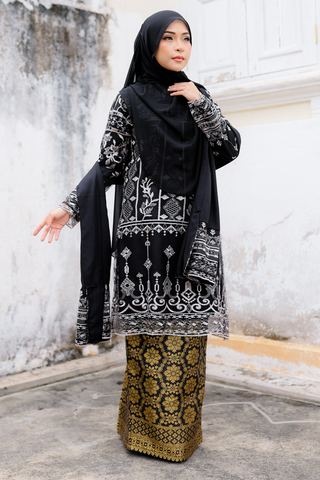 MELUR SONGKET Black