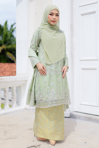 MELUR SONGKET Sage Green