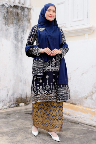 MELUR SONGKET Dark Blue