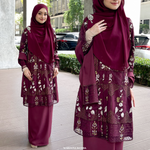 HUSNIYA RADWA - Burgundy