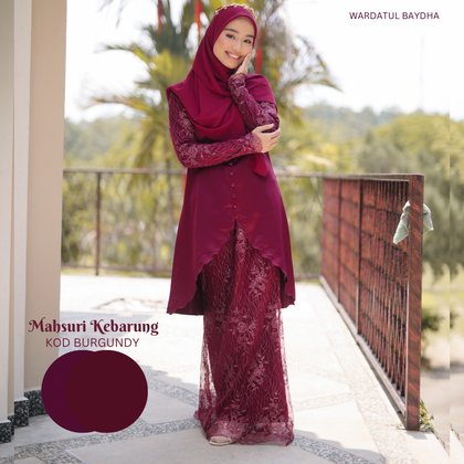 MAHSURI KEBARUNG - Burgundy