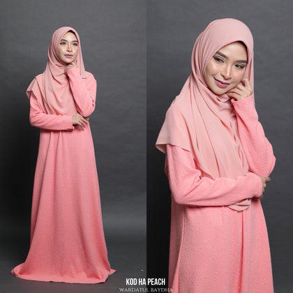 HAYFA JUBAH - Code Peach