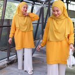 AYLA BLOUSE - Mustard